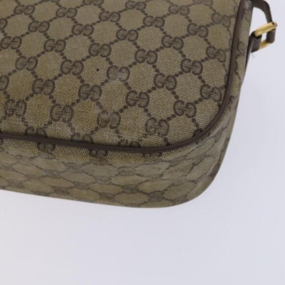 GUCCI GG Supreme Web Sherry Line Bag Pvc Beige Green Red 89 02 032 - Picture 12 of 16